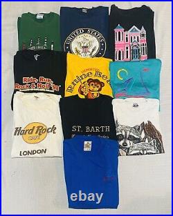 Vintage Shirt Bundle Lot of 143! 80s 90s Y2K Assorted Sizes and Brands! READ