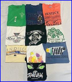 Vintage Shirt Bundle Lot of 143! 80s 90s Y2K Assorted Sizes and Brands! READ