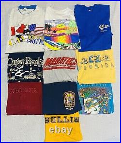 Vintage Shirt Bundle Lot of 143! 80s 90s Y2K Assorted Sizes and Brands! READ