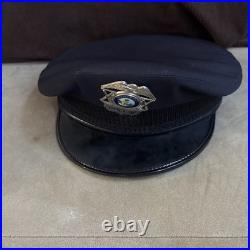 Vintage State Of Florida Police Officer's Hat. Navy Blue
