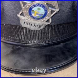 Vintage State Of Florida Police Officer's Hat. Navy Blue