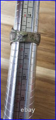 Vintage Sterling Silver USN Navy Pride Ring 1950's Korean War? Size 10