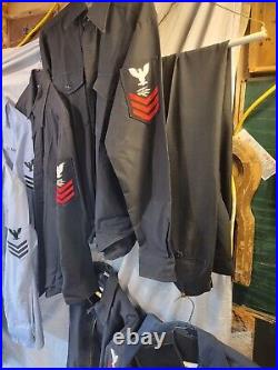 Vintage U. S. Navy Clothing Lot