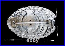 Vintage. U. S. Navy Eagle top. US Navy badge U. S. Navy Police -NAVSECSTA