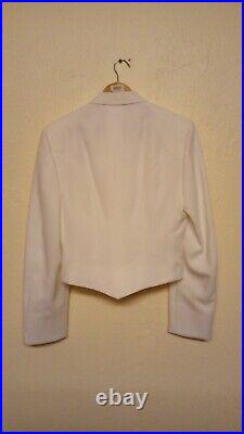 Vintage U. S. Navy Officer/CPO Dinner Dress White Jacket (DDWJ) 40L