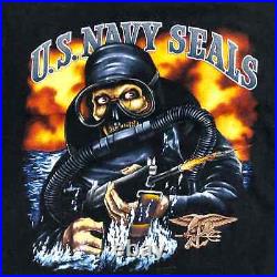 Vintage U. S. Navy Seals T-Shirt L 80s