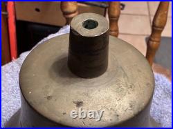 Vintage U. S. Navy U. S. N. Ship's Bell 11 3/8 and 28 Pounds