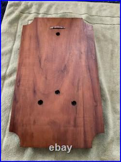 Vintage U. S. Navy USS BADGER FF1071 Brass / Wood Wall Hanging Plaque