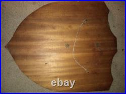 Vintage U. S. Navy USS Independence Brass 1962 Triple Centurion Wood Plaque