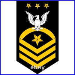 Vintage US American Master Chief Petty Officer of the Navy MCPON Visor Hat Cap