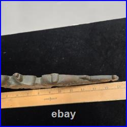 Vintage US NAVY MILITARY SUBMARINE DOLPHIN WALL PLAQUE 14.75 wide x 4 high