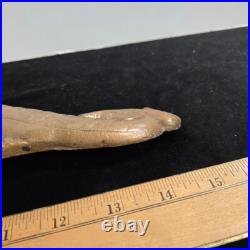 Vintage US NAVY MILITARY SUBMARINE DOLPHIN WALL PLAQUE 14.75 wide x 4 high