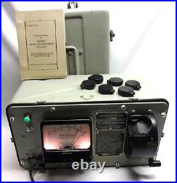 Vintage US Navy CP-95A/PD COMPUTER-INDICATOR RADIAC Radioactivity Tester in Case
