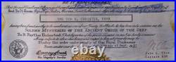 Vintage US Navy Document Grouping 1957-1967 Shellback Commission Discharge