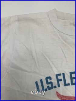 Vintage US Navy Fleet Activity T-Shirt Post WWII Occupied Japan