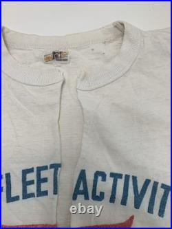 Vintage US Navy Fleet Activity T-Shirt Post WWII Occupied Japan
