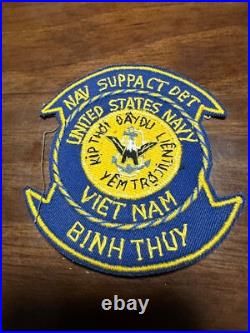 Vintage US Navy Naval Support Activity Binh Thuy Patch