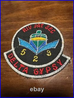 Vintage US Navy River Division 523 Patch