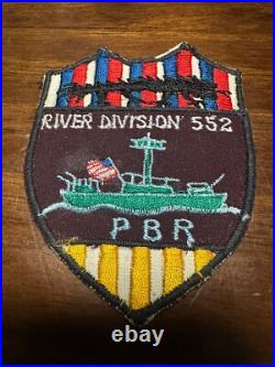 Vintage US Navy River Division 552 Patch