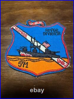 Vintage US Navy River Division 571 Patch