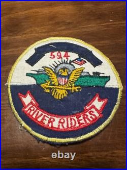 Vintage US Navy River Division 594 Patch