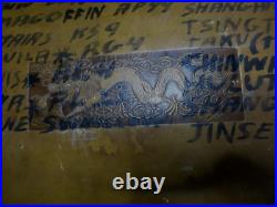 Vintage US Navy Seaman Sailor WW2 era Suitcase with Service History Pearl Harbor