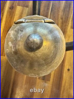 Vintage US Navy Silverplate USN Soldered Side Pour Coffee Pot Reed & Barton