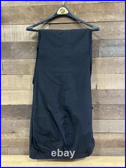 Vintage US Navy Submariners Button Up Uniform Black With 4 Pairs Of Pants