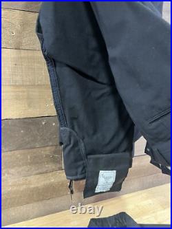 Vintage US Navy Submariners Button Up Uniform Black With 4 Pairs Of Pants
