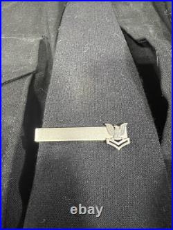 Vintage US Navy Submariners Button Up Uniform Black With 4 Pairs Of Pants