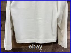 Vintage US Navy Submariners Uniform White WithBadges Medals