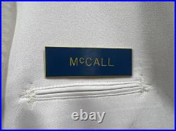 Vintage US Navy Submariners Uniform White WithBadges Medals