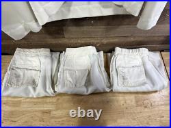 Vintage US Navy Submariners Uniform White WithBadges Medals