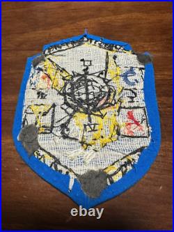 Vintage US Navy USS Mark Vietnam Logistic Support Ship Patch