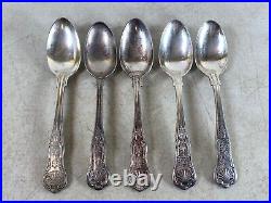 Vintage USN Navy Metal Spoons Silverware Lot 14E80