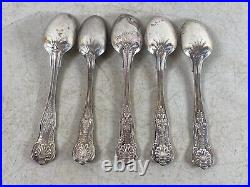 Vintage USN Navy Metal Spoons Silverware Lot 14E80