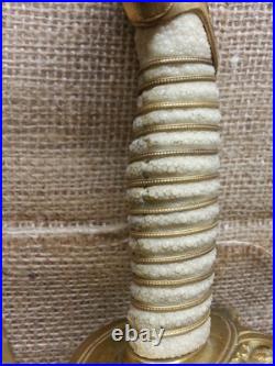 Vintage USN US Navy Officers Dress Presentation Sword M-1852 Model Super Nice