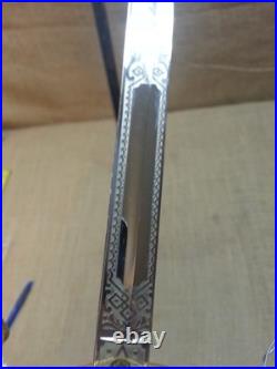 Vintage USN US Navy Officers Dress Presentation Sword M-1852 Model Super Nice