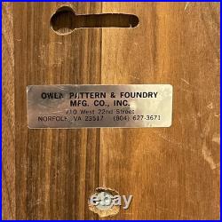 Vintage USS Key West SSN-722 Submarine Plaque Seawolf Project 1987 Commissioning