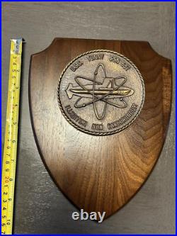 Vintage USS Tunny SSN682 Military Plaque Medallion Fast Attack Navy Submarine