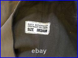 Vintage United States Navy Overalls Size Medium Contract NXsx63396