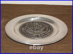 Vintage Us Navy 10 1/2 Across Officers Club Guantanamo Bay Cuba Dish