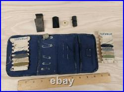 Vintage WW2 United States NAVY 780-04-38 Joseph Laudadio Sewing Issued Naval Kit