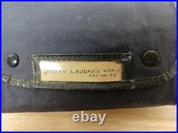 Vintage WW2 United States NAVY 780-04-38 Joseph Laudadio Sewing Issued Naval Kit