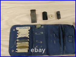 Vintage WW2 United States NAVY 780-04-38 Joseph Laudadio Sewing Issued Naval Kit