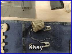 Vintage WW2 United States NAVY 780-04-38 Joseph Laudadio Sewing Issued Naval Kit