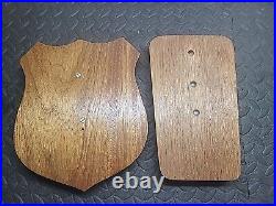Vintage WWI US Navy USS Hector AR-7 Repair Ship Bronze Wall Plaques
