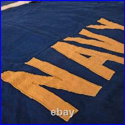 Vintage WWII US Navy Recruiting Station Banner