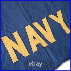 Vintage WWII US Navy Recruiting Station Banner