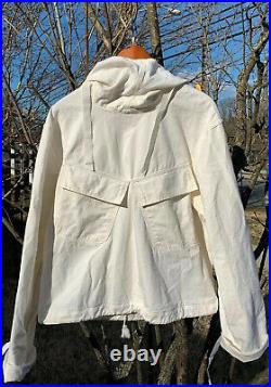 Vintage WWII USN US NAVY Gunner Deck Smock Pull-Over Anorak Coat Jacket. Rare